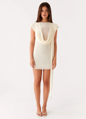 Felipe Mini Dress - Yellow