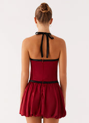 Pacific Mini Dress - Red