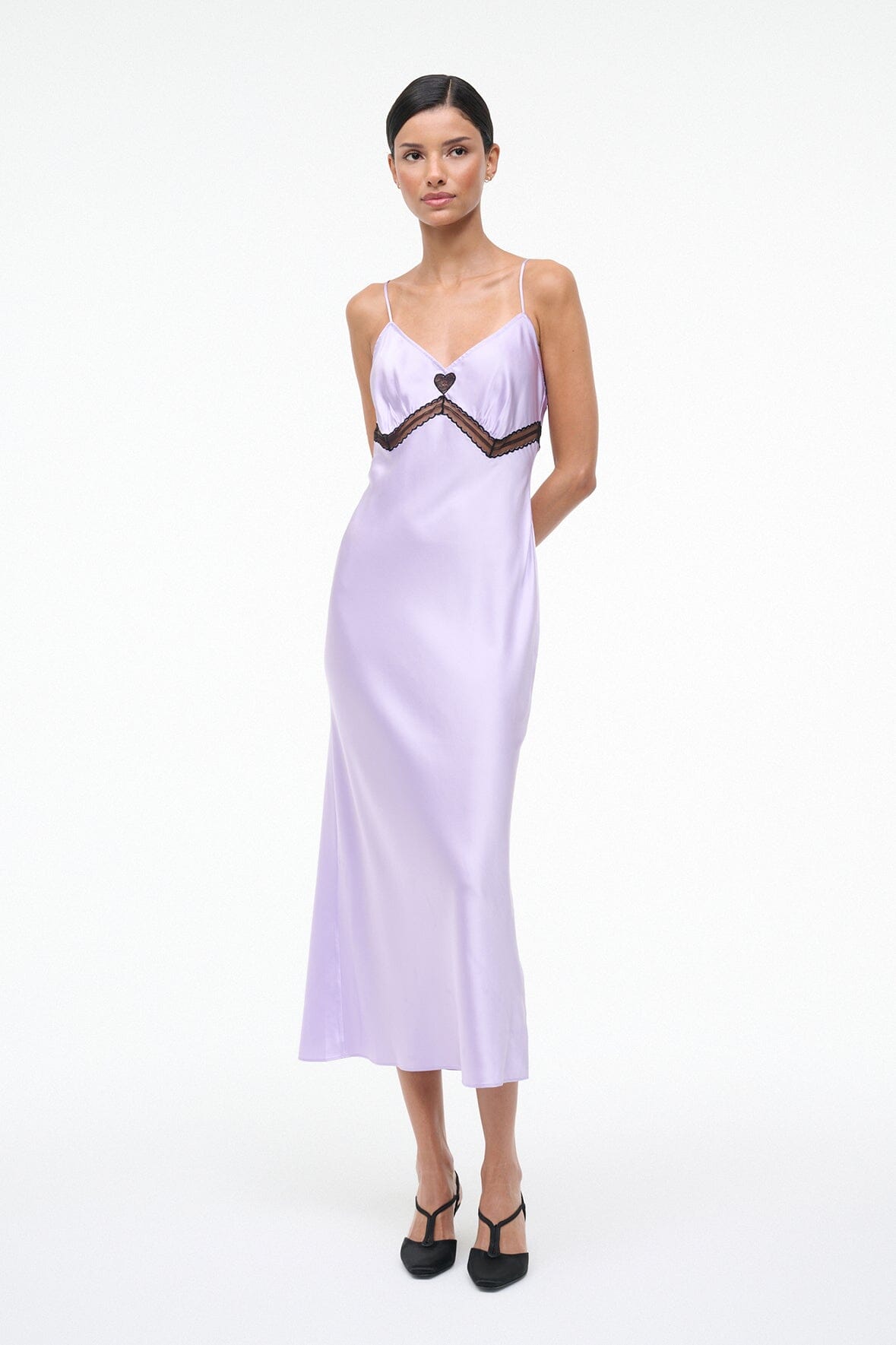 TERRA SILK DRESS | WISTERIA