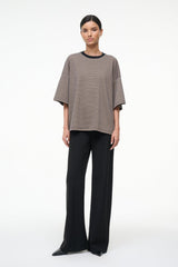 CAPSULE TOP | HOUNDSTOOTH