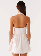 Moira Mini Dress - Pink