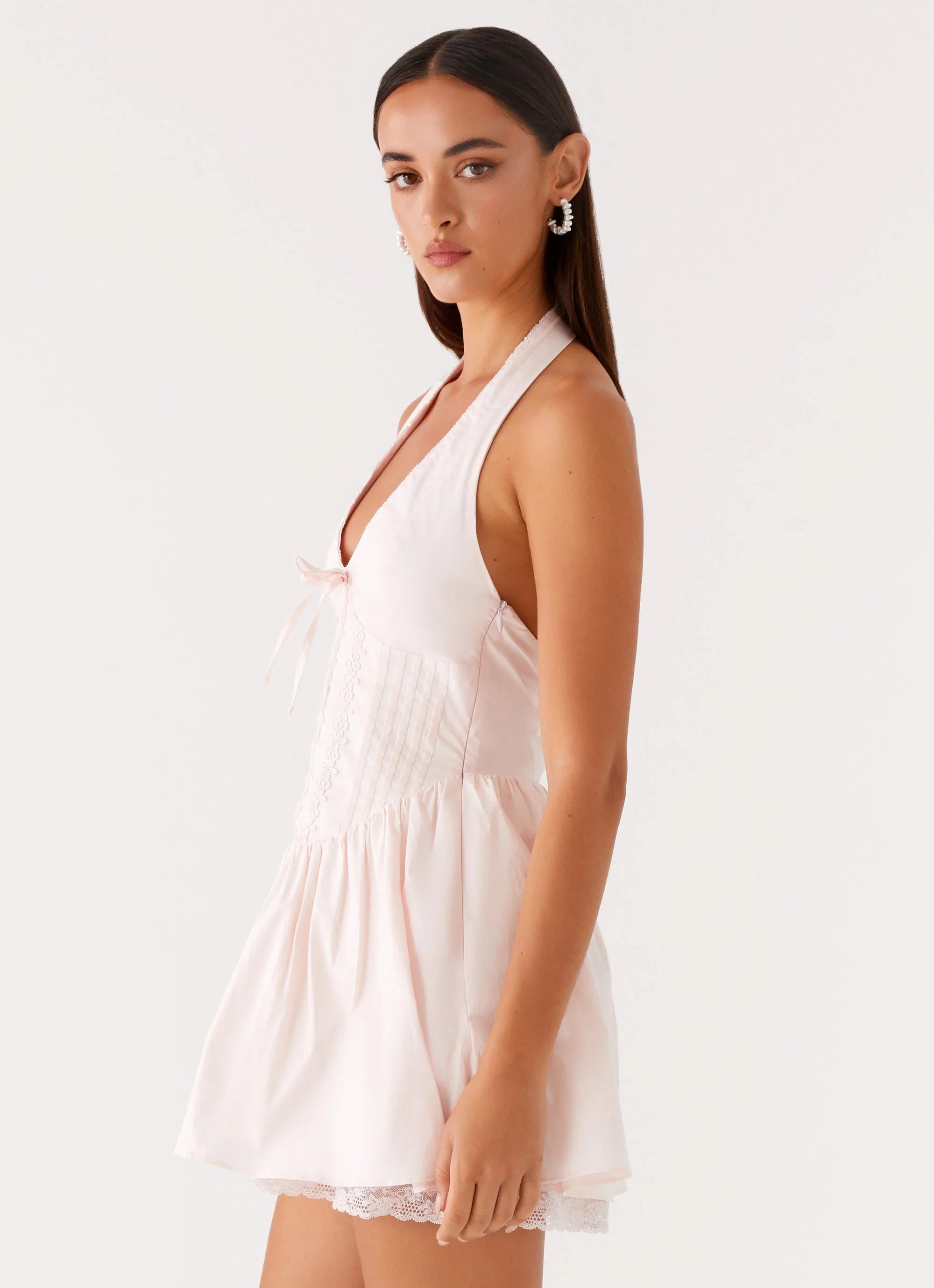 Moira Mini Dress - Pink