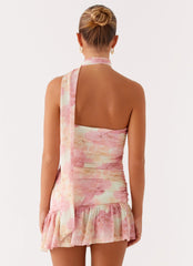 Fleur Mini Dress - Floral Print