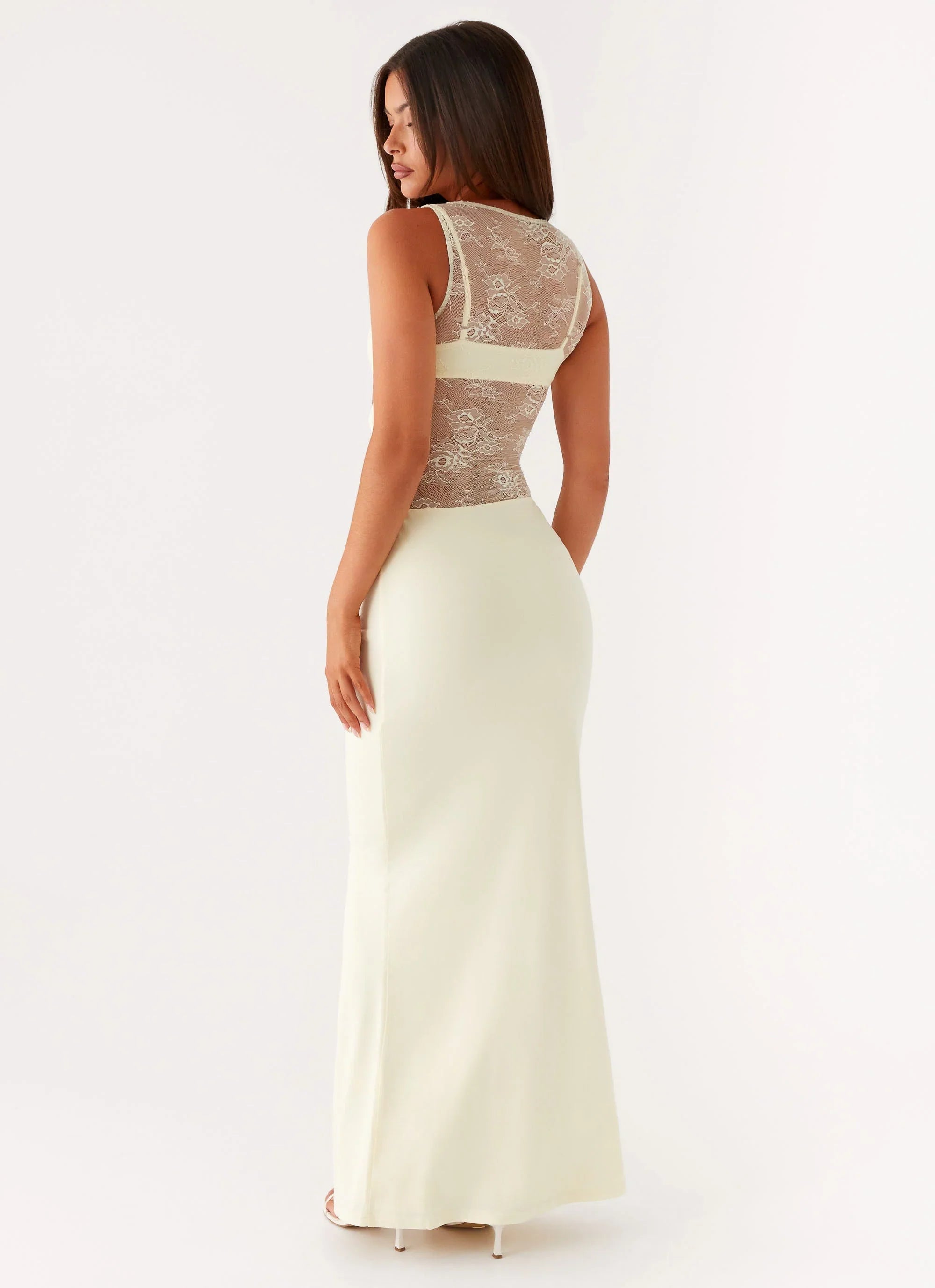 Imperial Maxi Dress - Yellow